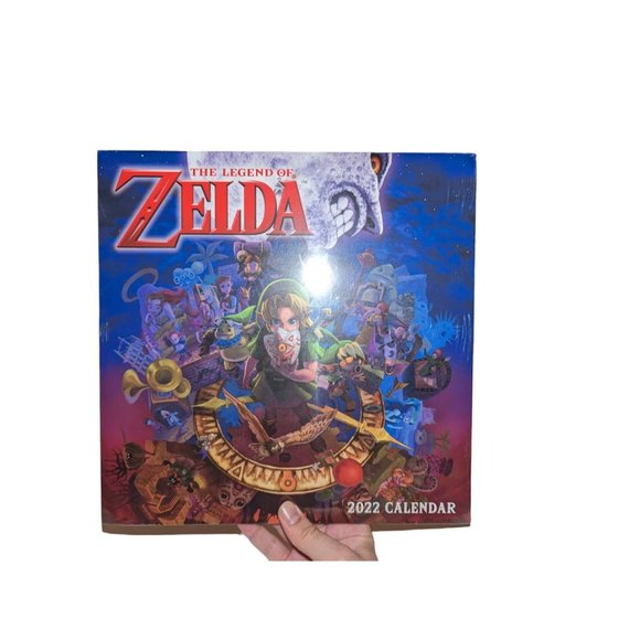 The Legend Of Zelda 2022 Calendar Official Nintendo Licensed Product Abrams New - Picture 2 of 6